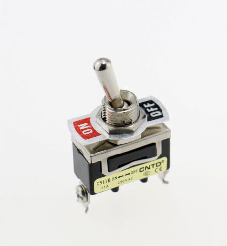 Toggle Switch AC 250V 15A Amps ON/OFF 2 Position SPST