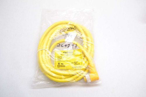 NEW TURCK WKM 36-4M U5024 MINI FAST 600V-AC 9A AMP CABLE-WIRE ASSEMBLY D431612