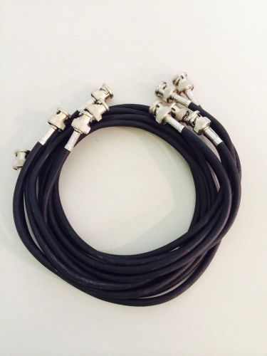 5 RG223/U InterComp Jumper Cables 50 Ohm BNC(M) BNC(M) 2&#039; 6&#034;