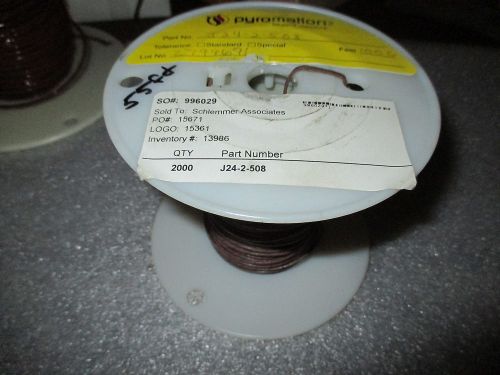 Thermocouple Wire J24-2-508 55ft