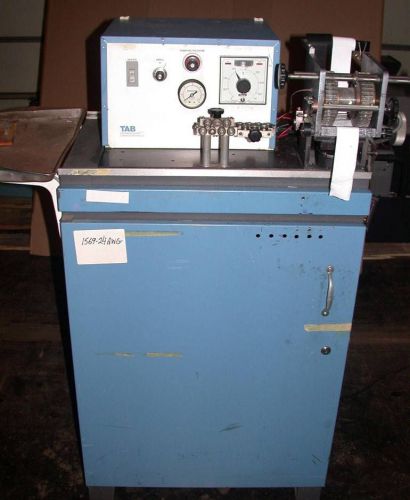 Eubanks Tab model 67200 115V wire marking machine with cabinet wire marker