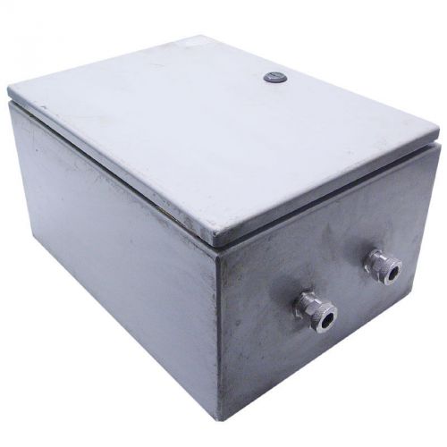 Rittal electromate l-w161208 grey steel 16&#034;(l) x 12&#034;(w) x 8&#034;(h) type enclosure for sale