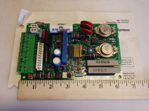 GENERAL ELECTRIC DS200CDBAG1BBB CONTACTOR DRIVE BOARD