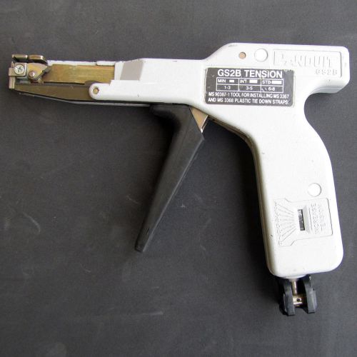 Very good condition panduit gs2b tie wrap gun cable tie installation tool for sale