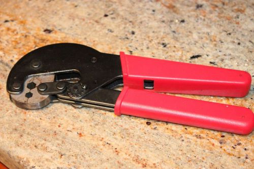 RG-6 tv CABLE CRIMPER TOOL GOOD CONDITION WORKS