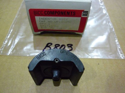 Bicc Components Indentor Assembly, Cat. No. UP10-25C (NOS)