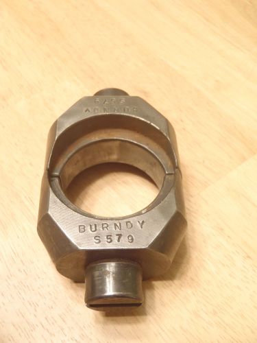 Burndy s579 index 579 die set for y45 compression crimping crimper tool used for sale