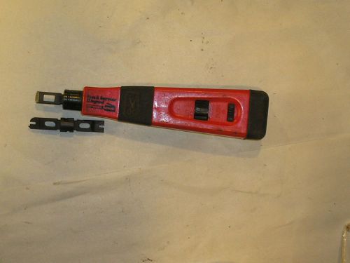 Pass and Seymour  Punch Down Tool With 110 and 66 Blades