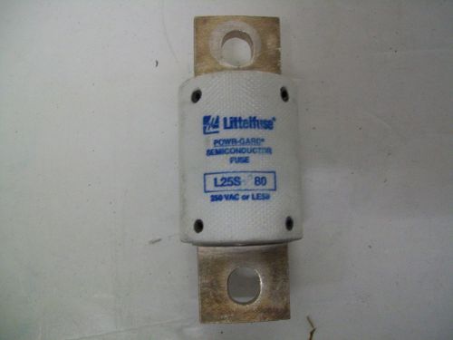 Littelfuse L25S 80 80 Amp 250 Volt Semiconductor Fuse