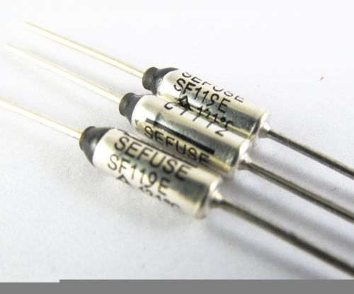 Microtemp thermal fuse 121°c 121 tf cutoff sf119u for sale