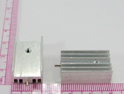 20pcs new arrival heat sink 25x15x10mm (with pin) for transistors to-220 diy ak for sale