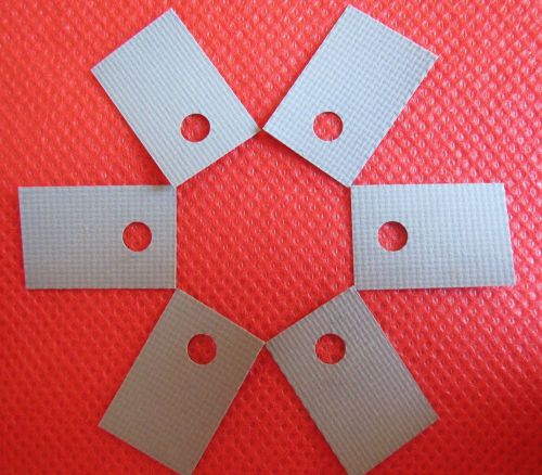 6pcs to-220 thermal pads insulators 0.75&#034;lx0.5&#034;w in-sil-8 aavid thermalloy inc. for sale