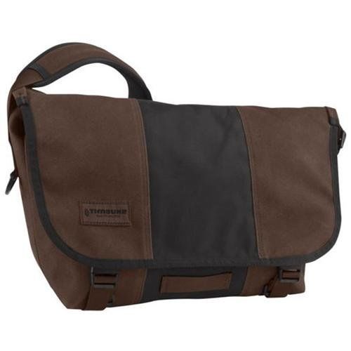 Timbuk2 classic carrying case (messenger) for notebook - dark brown, black - wat for sale