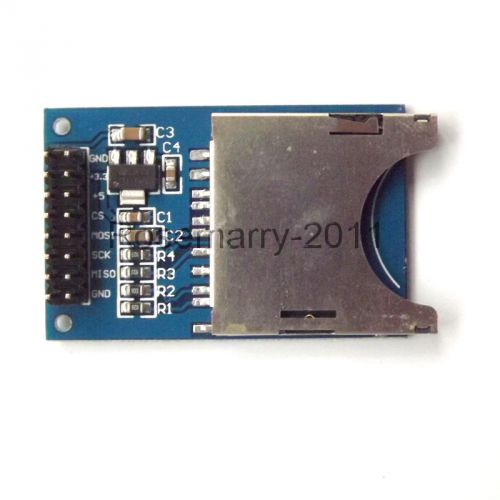 Sd card module slot socket reader for arduino arm mcu read and write for sale