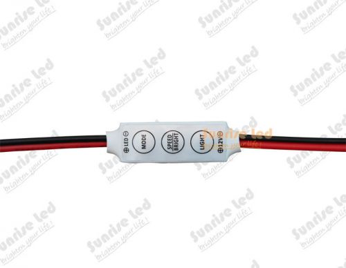 1PCS Mini controller dimmer 12V144W 3 key for led strip lights single 5050 3528