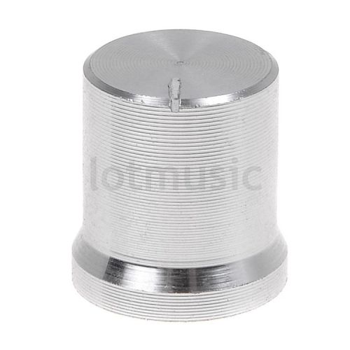 1 Mini Aluminum Knob 14x17mm Silver Knob Cap Potentiometer Knobs Cap New