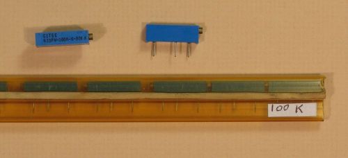 100 kilo-ohm Trimmer Potentiometer Variable Resistor, 12 pieces