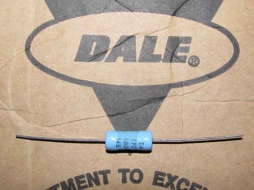 50 nos dale fp2 680 ohm 2w 5% mil wirewound resistors hq tube transistor amp for sale