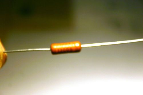 Sage Shicohm .5Kohms 3Watts Wirewoud resistor Pair Mil  radio