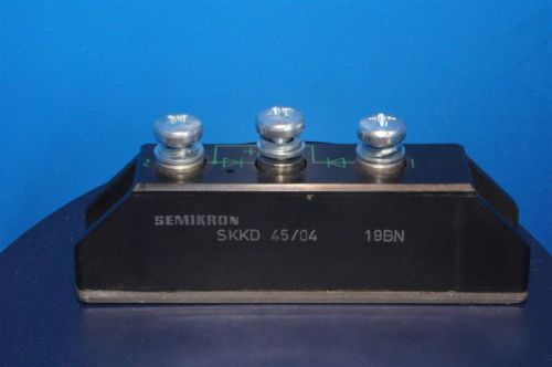 Semikron Semipack SKKD45/04 Rectifier Diode Module 45A 400V