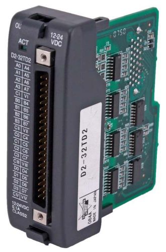 Automation direct d2-32td2 32-point 12-24vdc sourcing output module industrial for sale
