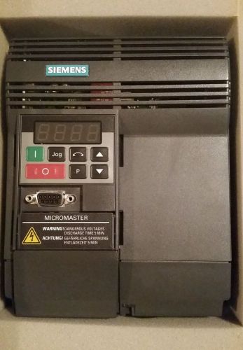 New Siemens MicroMaster Drive Inverter 6SE9215-8DB40