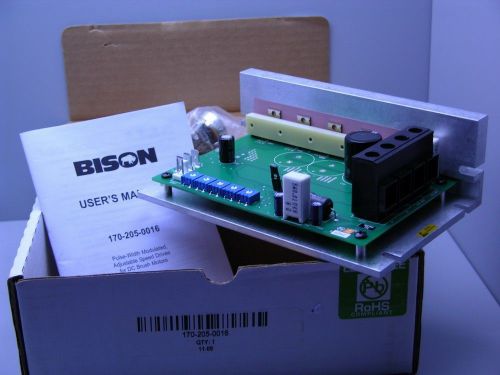 Bison Gear and Engineering 170-205-0016 10-32VDC Input 16A Out Low Voltage PWM D