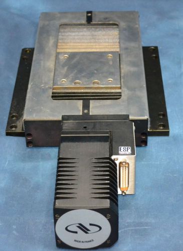 Newport long travel steel linear stage, 100mm, microstep, 1.0 µm, m6, m-mtm100p1 for sale