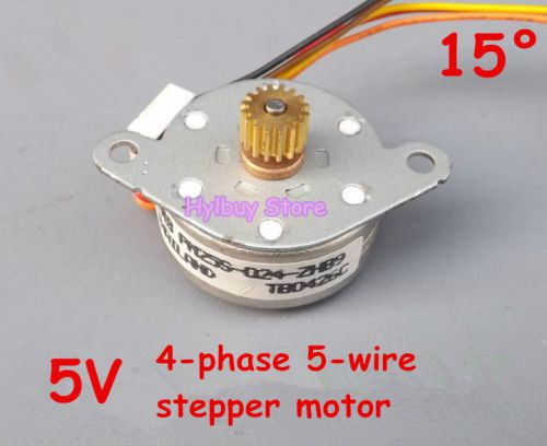 DC 5V Stepper Motor 4-phase 5-wire thin small 25mm motor with gear for 51 AVR
