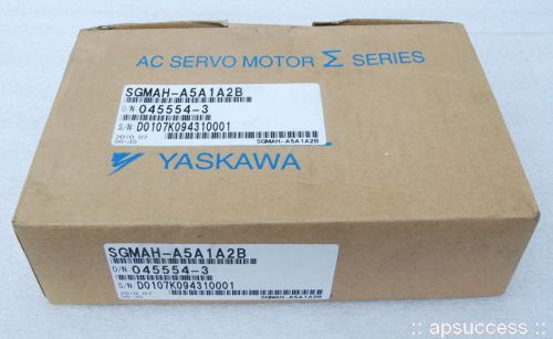 YASKAWA SGMAH-A5A1A2B SERVO MOTOR 50W NEW