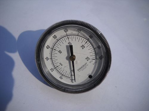 Ashcroft 250-3074 adjustable pressure gauge 0-100 in. h2o / kpa  new no box for sale