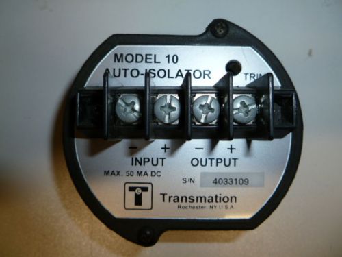 Transmation Model 10 Auto Isolator