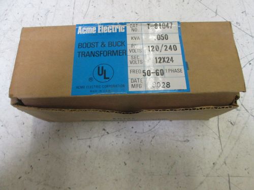 ACME T-61047 TRANSFORMER *NEW IN A BOX*