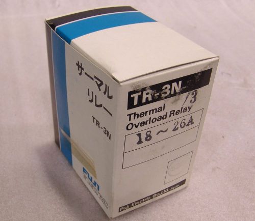thermal overload relay fuji tr-3n    18-26amp unused