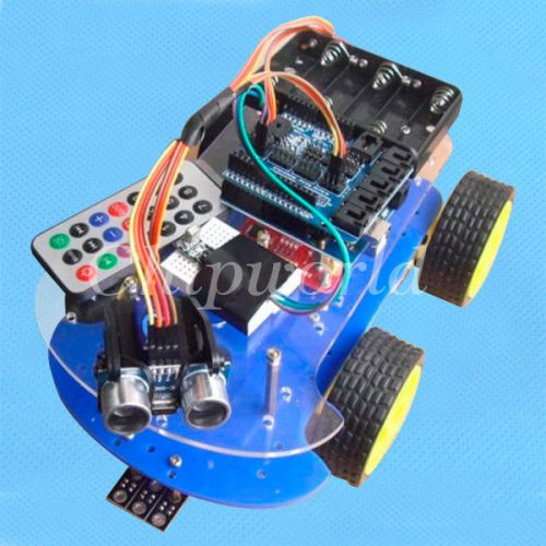 Intelligent Car Remote Control/Trace/Obstacle Avoidance for Arduino