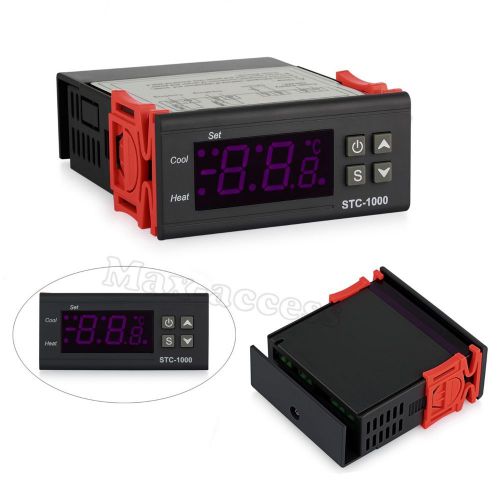 All-Purpose Digital STC-1000 Thermostat Temperature Controller Aquarium w/Sensor