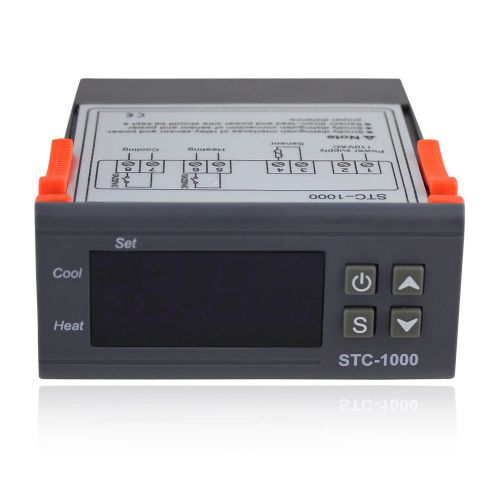 Stc-1000 10a 220v all-purpose temperature controller with sensor control for sale