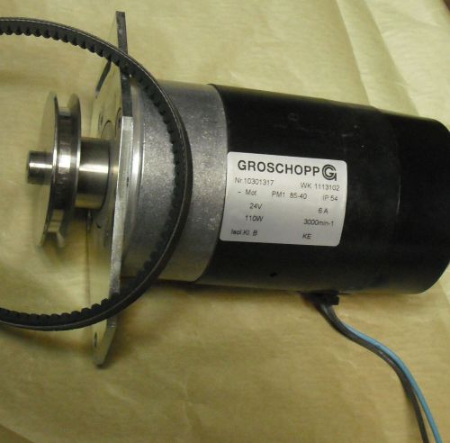 Groschopp 24 volt dc pm motor for sale