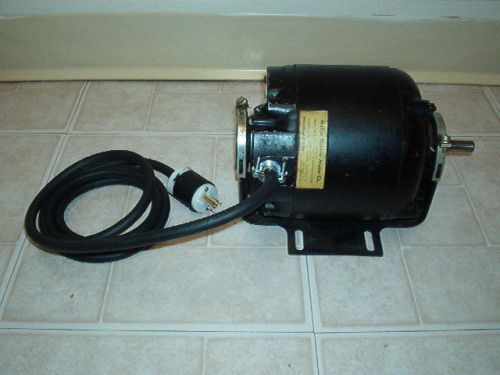 Ac motor,vintage,1725 rpm,115 volts,3.1 amps,60 cy,1 ph,1/6 hp,meller electric for sale