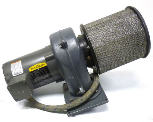 Baldor km3457 motor with 36a173048aa-h02 filter with blower end 1/3hp 3ph for sale