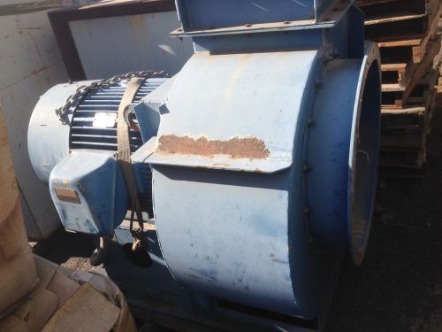 Reliance electric industrial 100hp motor blower for sale