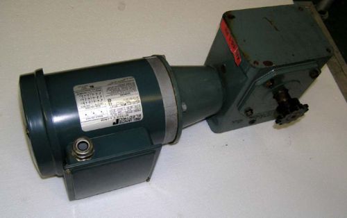 Reliance 1/2 hp  motor with hytrol speed reducer 3ph for sale