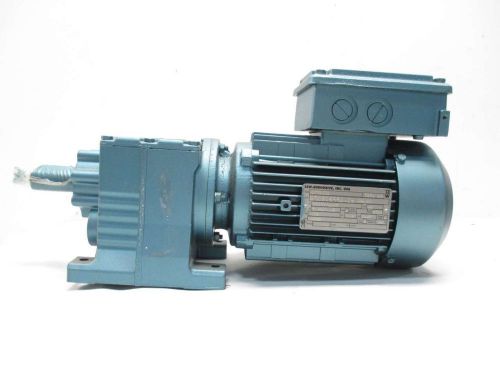 New sew eurodrive r27dt80k4 dft80k4 0.75hp 10.13:1 168rpm gear motor d417405 for sale