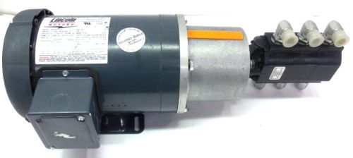 Lincoln motor srf4s1tc61, lm24079a, 1 hp, 1725 rpm, 230/460 volt, 3 ph for sale