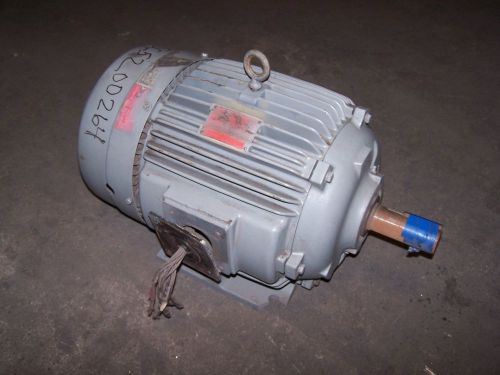 GE 7-1/2 HP ELECTRIC AC MOTOR 230/460 VAC 1170 RPM 254T FRAME 3 PHASE