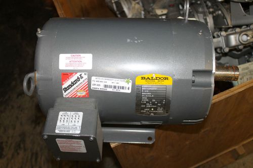 New baldor cm3311t 7.5 hp 1760 rpm electric motor 3 phase 208-230/460 new for sale