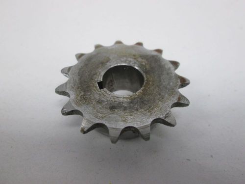 NEW 22BS15 STEEL CHAIN SINGLE ROW 1/2IN BORE SPROCKET D302709