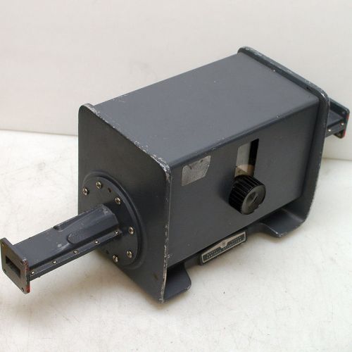 Hp h382a variable rf waveguide attenuator 7-10ghz 0-50db 10w hewlett packard for sale