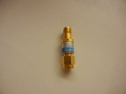HUBER + SUHNER 6810.19.A 22550031 ATTENUATOR  SMA (M/F) 10dB GHz 670