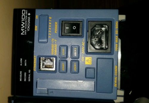 Yokogawa mw100e-1d data acquisition unit for sale